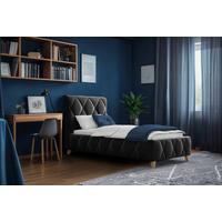 Polsterbett Trivio 80x200 cm Anthrazit - Anthrazit, MODERN, Holz/Holzwerkstoff (80/200cm) - MID.YOU
