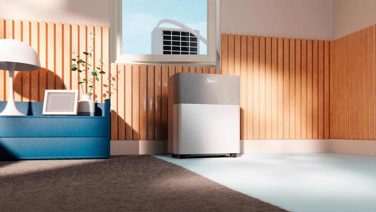 Klimaanlage Portasplit - Weiß, Basics, Kunststoff (51,8/64,6/34cm) - Midea