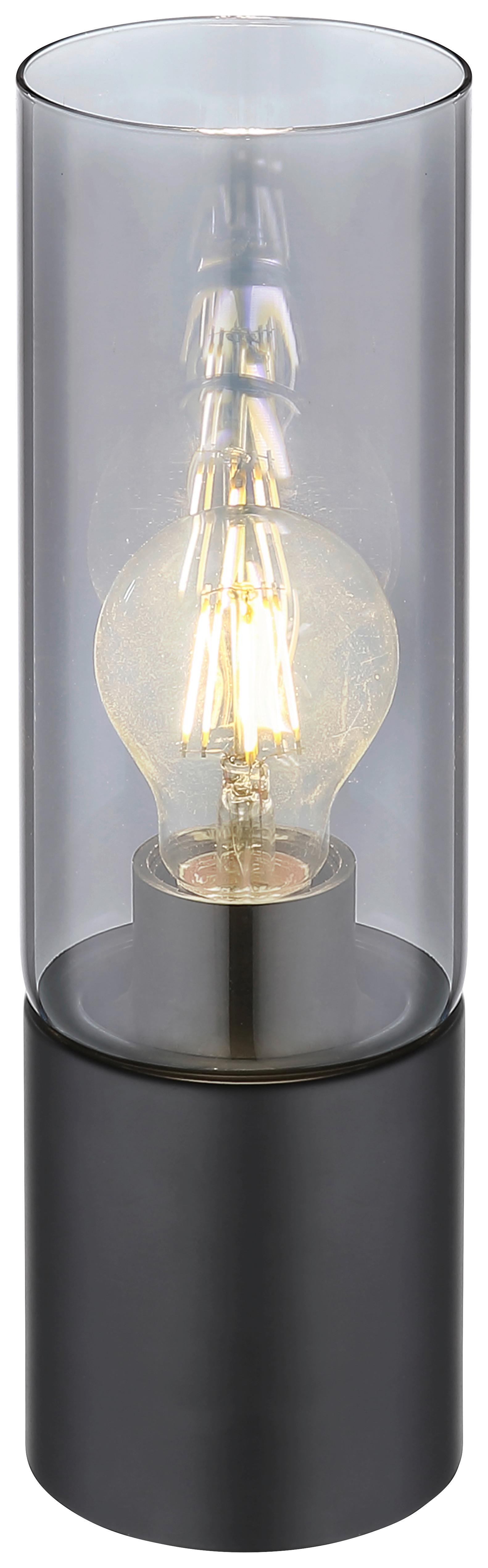 Tischleuchte Adelina - Schwarz, MODERN, Glas/Metall (9/30cm) - James Wood
