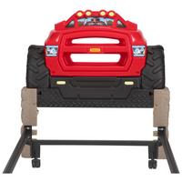 Bett-kopfteil Monster Truck B: 105,1 Cm Kunststoff - Rot/Multicolor, Basics, Kunststoff/Metall (105,1/104,1/20,3cm)