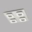 LED-Deckenleuchte Litago - Weiß/Nickelfarben, MODERN, Kunststoff/Metall (32/32/5,5cm) LED-Deckenleuchte Litago - Weiß/Nickelfarben, MODERN, Kunststoff/Metall (32/32/5,5cm)