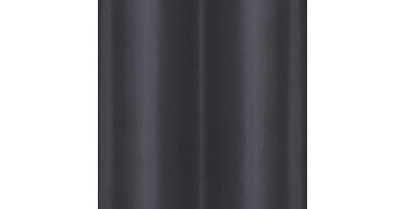 Vorhang Mit Ösen Barnaby 140x235 Cm Schwarz - Schwarz, KONVENTIONELL, Textil (140/235cm) - Ondega