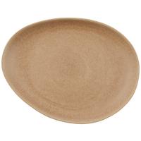 MĚLKÝ TALÍŘ GOURMET - béžová, Moderní, keramika (27 /20/3cm) - Premium Living