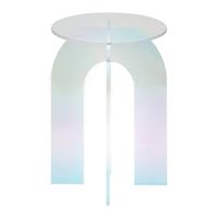 PRÍRUČNÝ STOLÍK RAINBOW -TREND- - viacfarebná, Lifestyle, plast (30/30/40cm) - Mömax
