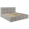 Polsterbett Cloudy Champagner, Lf: 180x200 Cm - Champagner, Trend, Holz/Holzwerkstoff (180/200cm) - Luca Bessoni