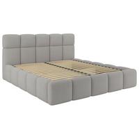 Polsterbett Cloudy Champagner, Lf: 180x200 Cm - Champagner, Trend, Holz/Holzwerkstoff (180/200cm) - Luca Bessoni