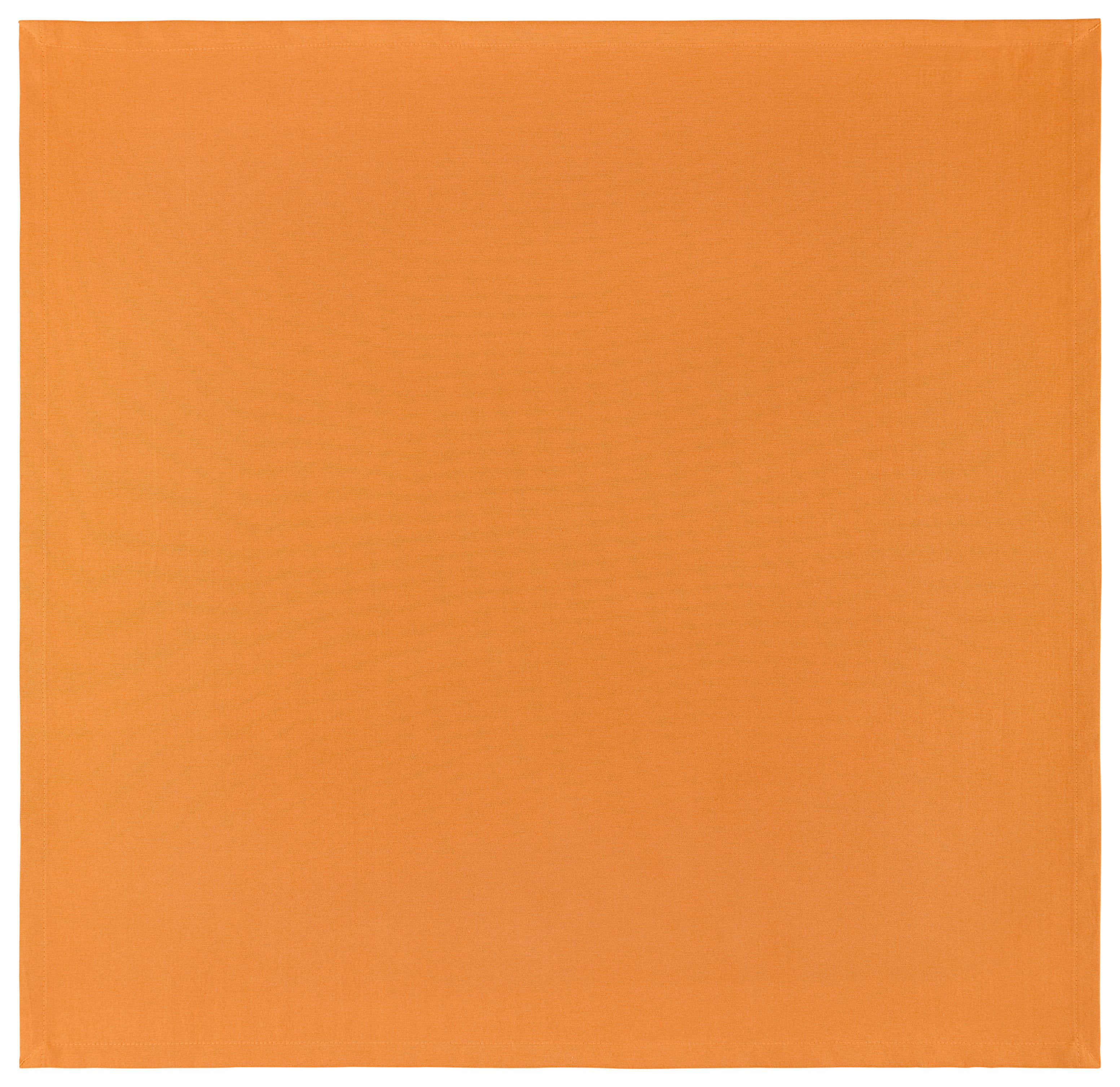 Ubrus Steffi, 80/80cm, oranžová - oranžová, textil (80/80cm) - Mary's