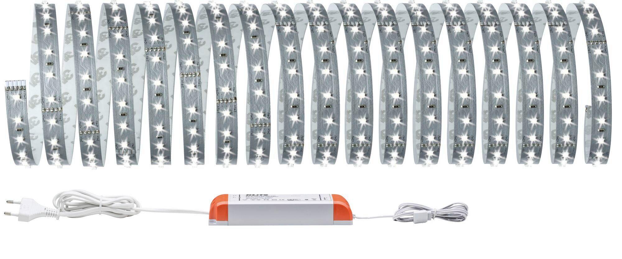 LED-Streifen L: 10-20 M dimmbar - Silberfarben, Basics, Kunststoff (1000-2000/0.3cm) - Paulmann
