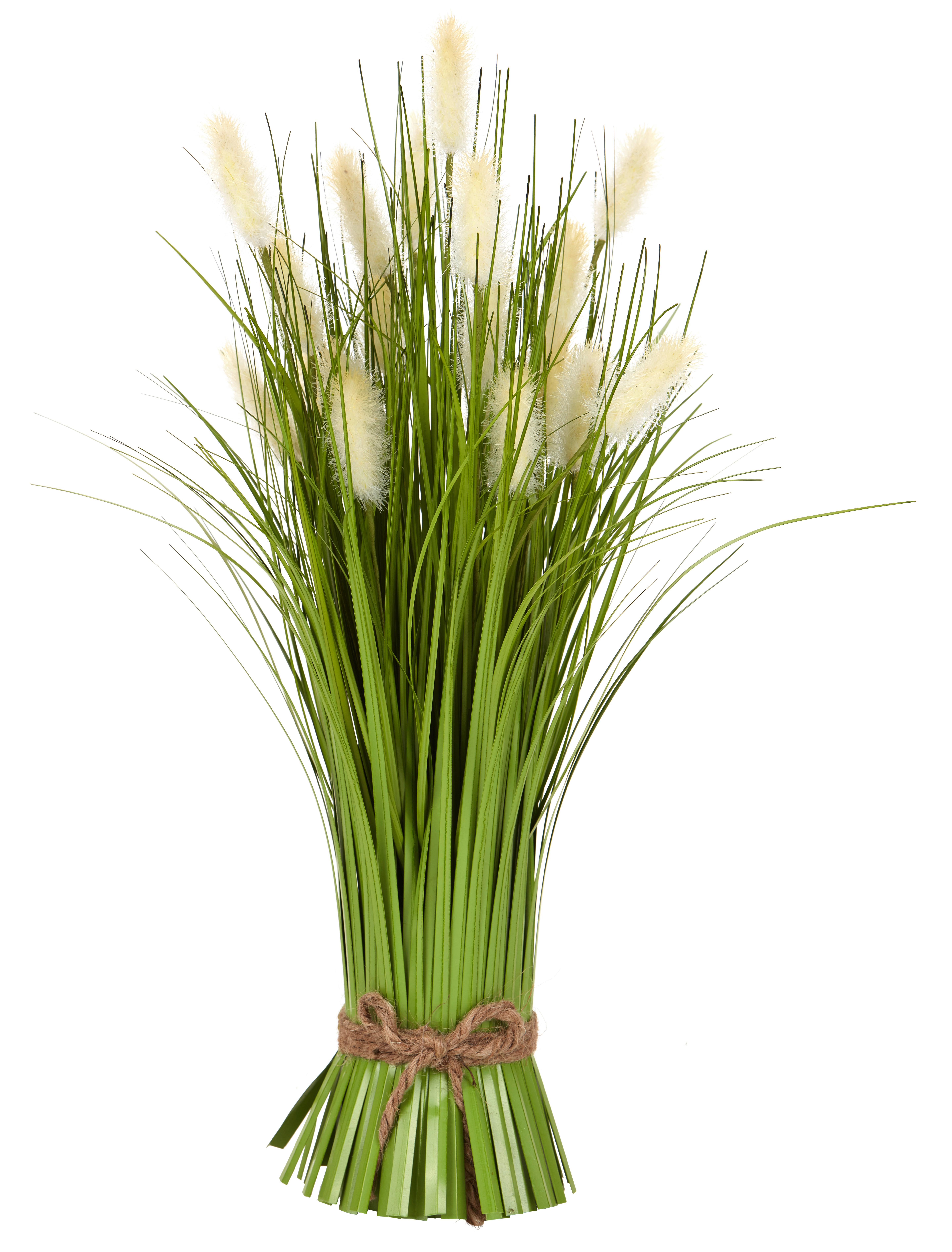 Kunstpflanze Grasbündel Creme L: 40 cm, Mariette