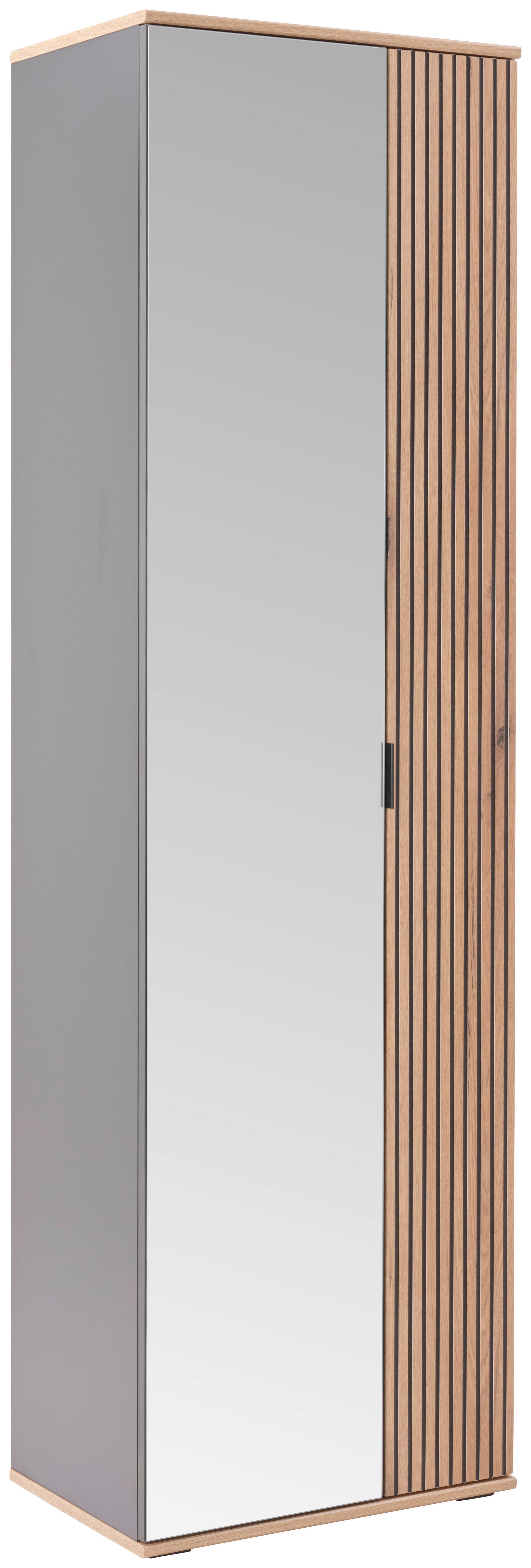Garderobenschrank Clever Anthrazit B: 55,5 cm