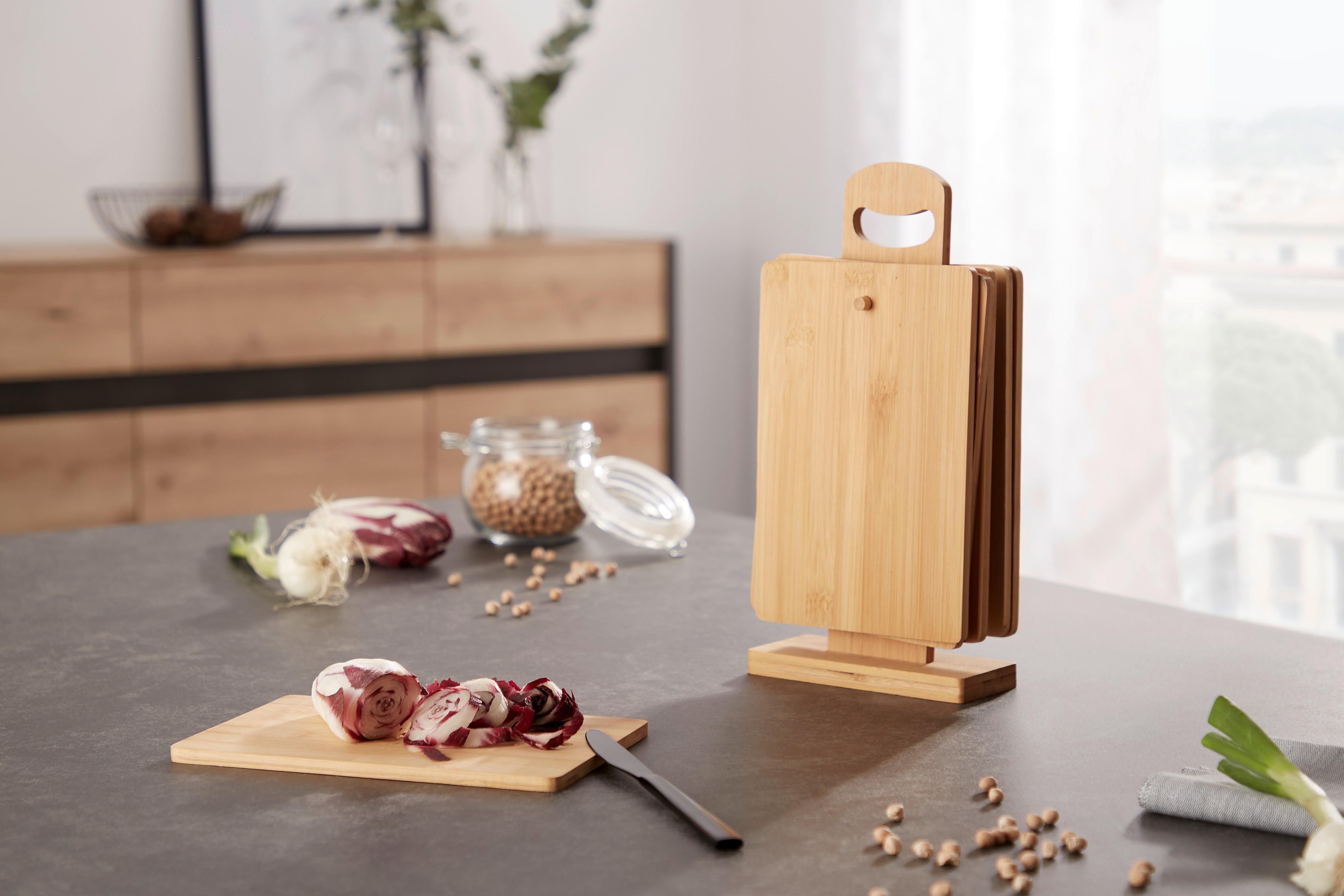 Schneidebrett-set Ramon - Naturfarben, KONVENTIONELL, Naturmaterialien - Luca Bessoni