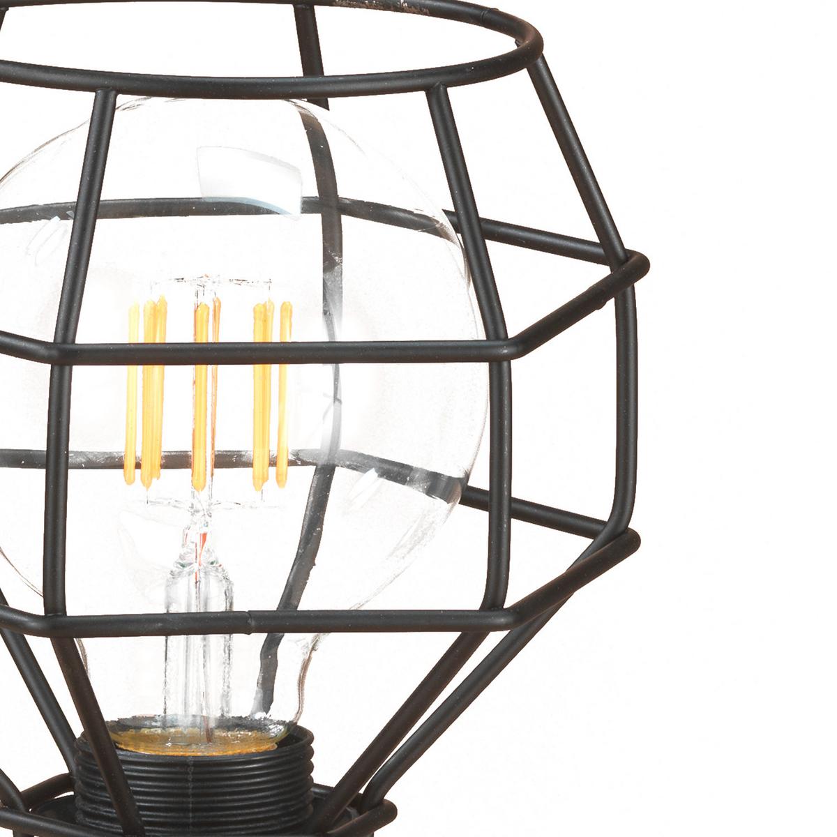 Tischleuchte 4859/L - Schwarz, LIFESTYLE, Metall (16/23cm)