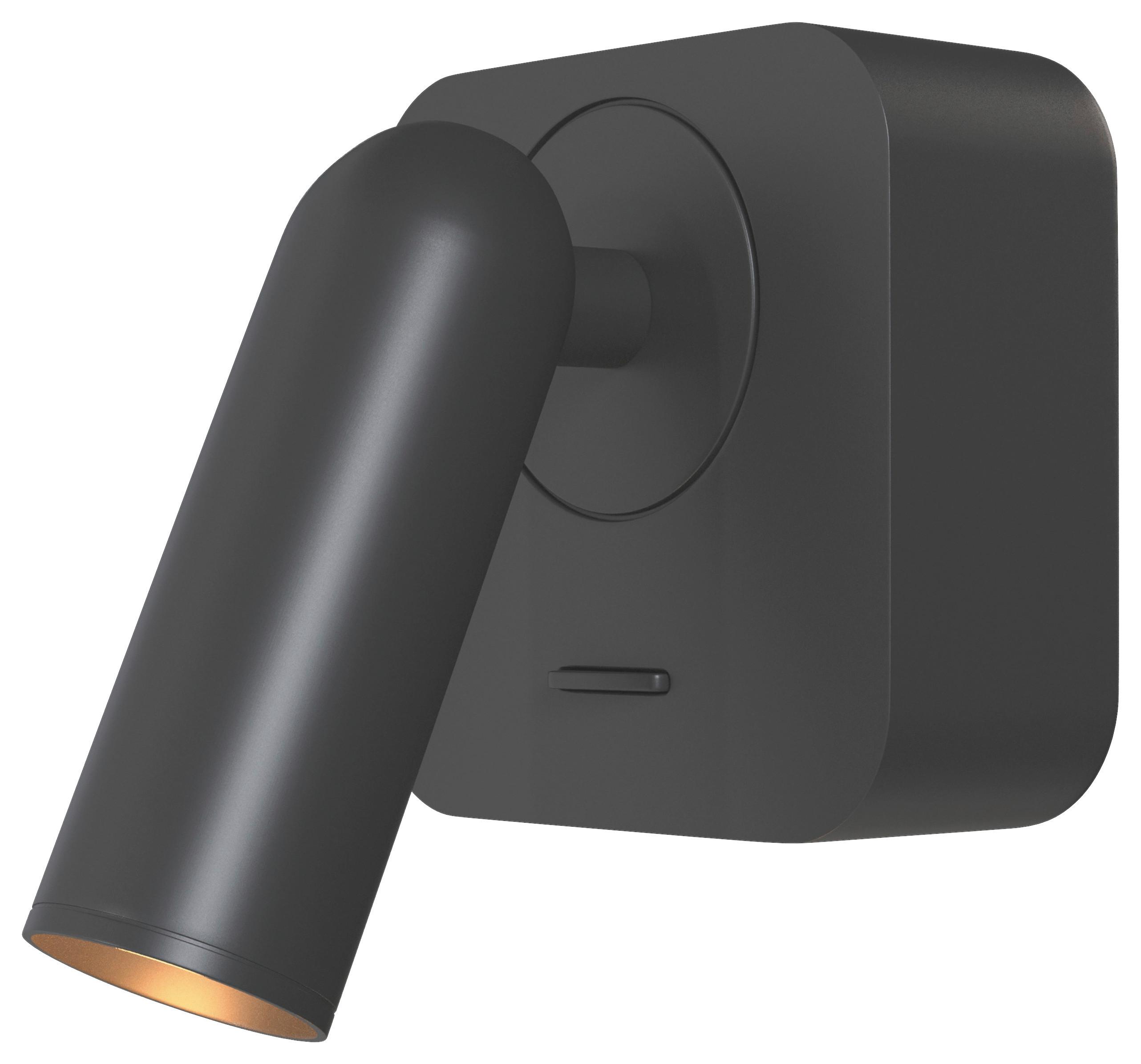 Wandleuchte Mirax - Schwarz, Trend, Metall (8,5/6,5/6,3cm) - MAYTONI