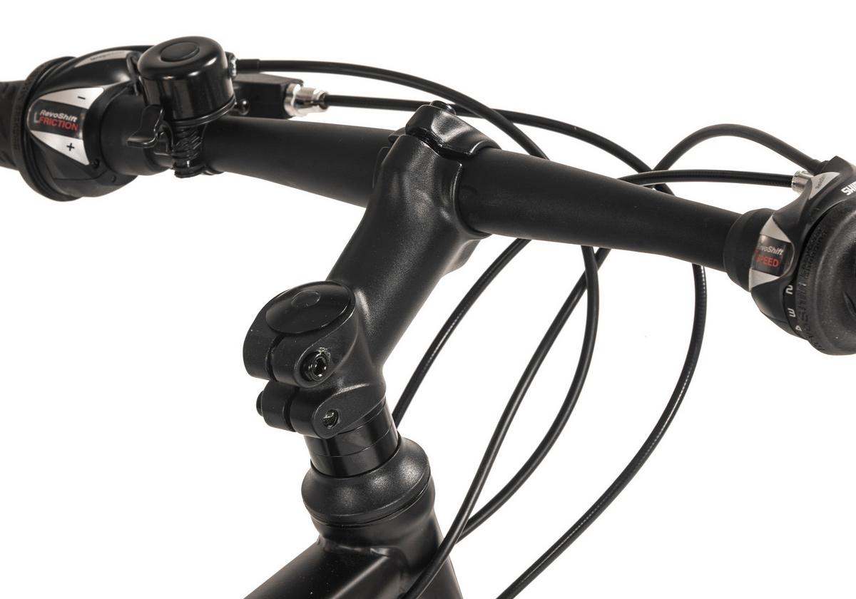 Mountainbike Schwarz/grün 26 Zoll, Rahmen 46 Cm - Schwarz, KONVENTIONELL, Metall (25/140/60cm)