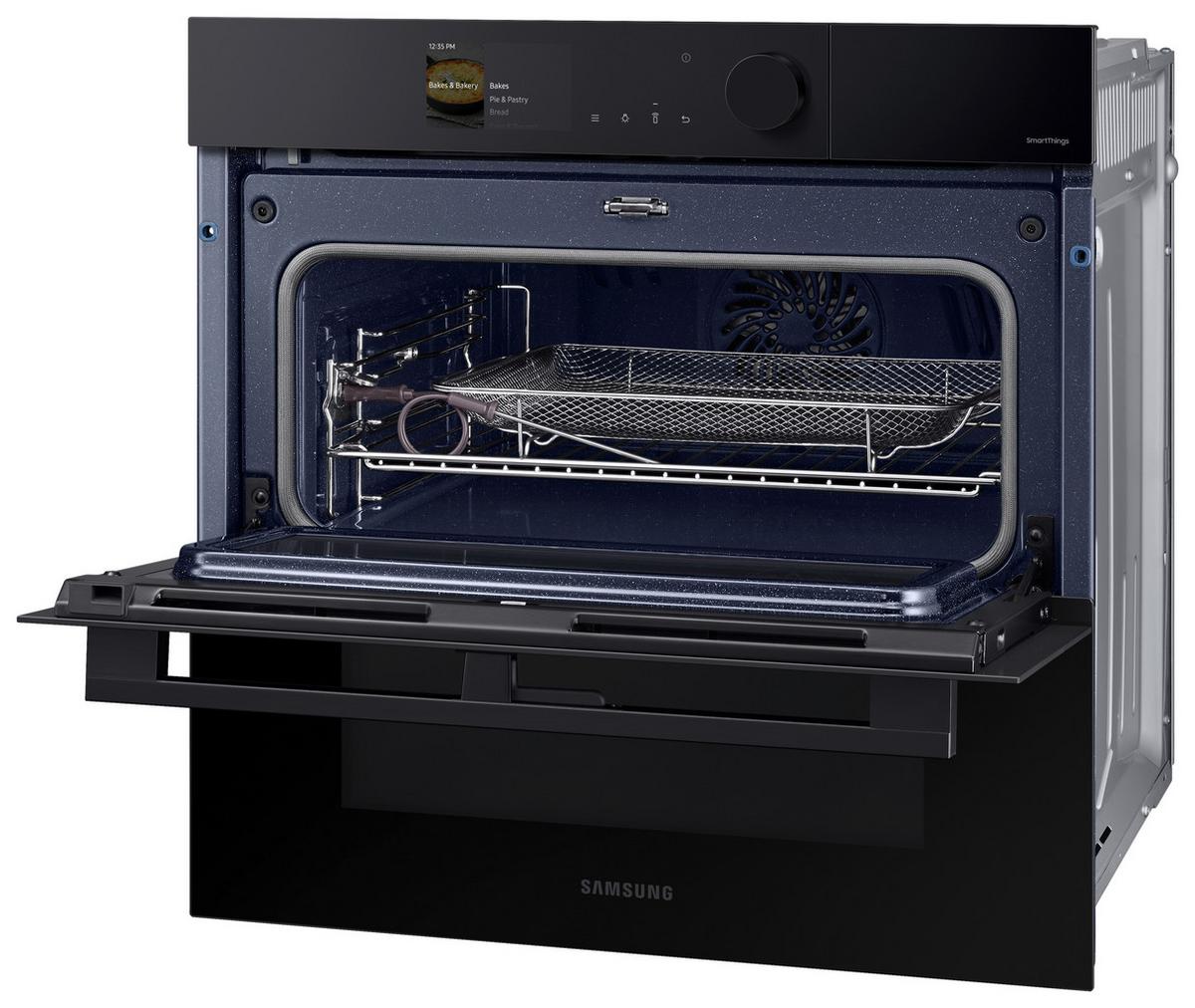 Backofen Nv7b6795jak/U3 - Schwarz, Design, Glas/Metall (59,5/59,5/57,1cm) - Samsung