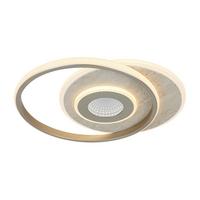 STROPNÉ LED SVIETIDLO PUL - šampanská, Modern, kov/plast (42/35/6cm) - Mömax