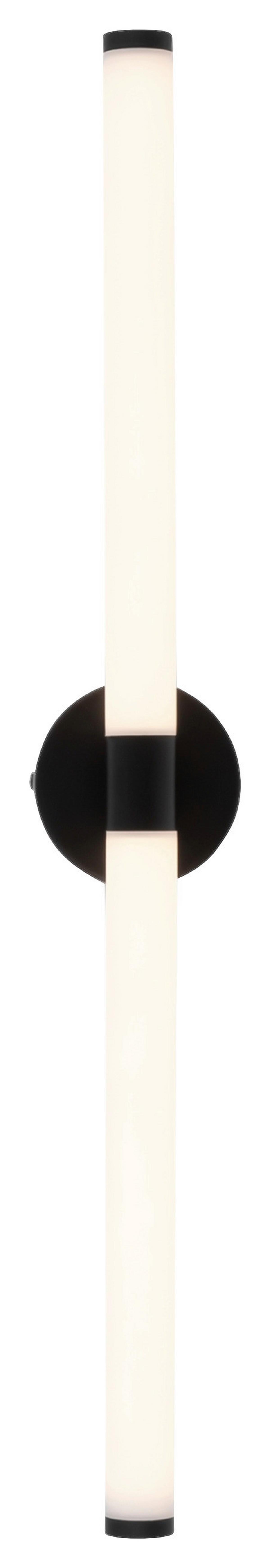 Wandleuchte Axis - Schwarz, Basics, Kunststoff/Metall (3/63/63cm) - MAYTONI