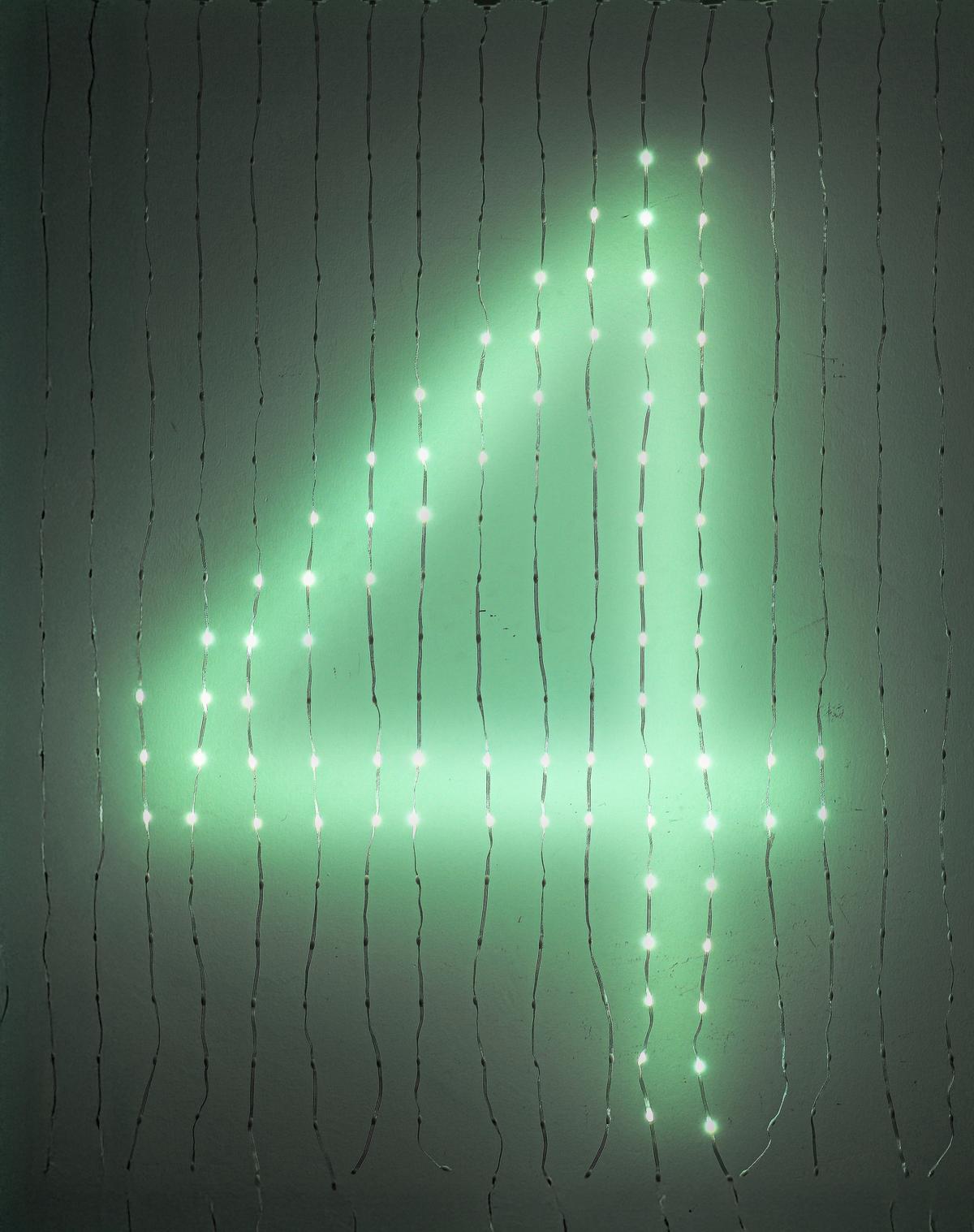 Led-dekoleuchte Linu - Transparent/Schwarz, Design, Kunststoff (140/140cm) - Luca Bessoni