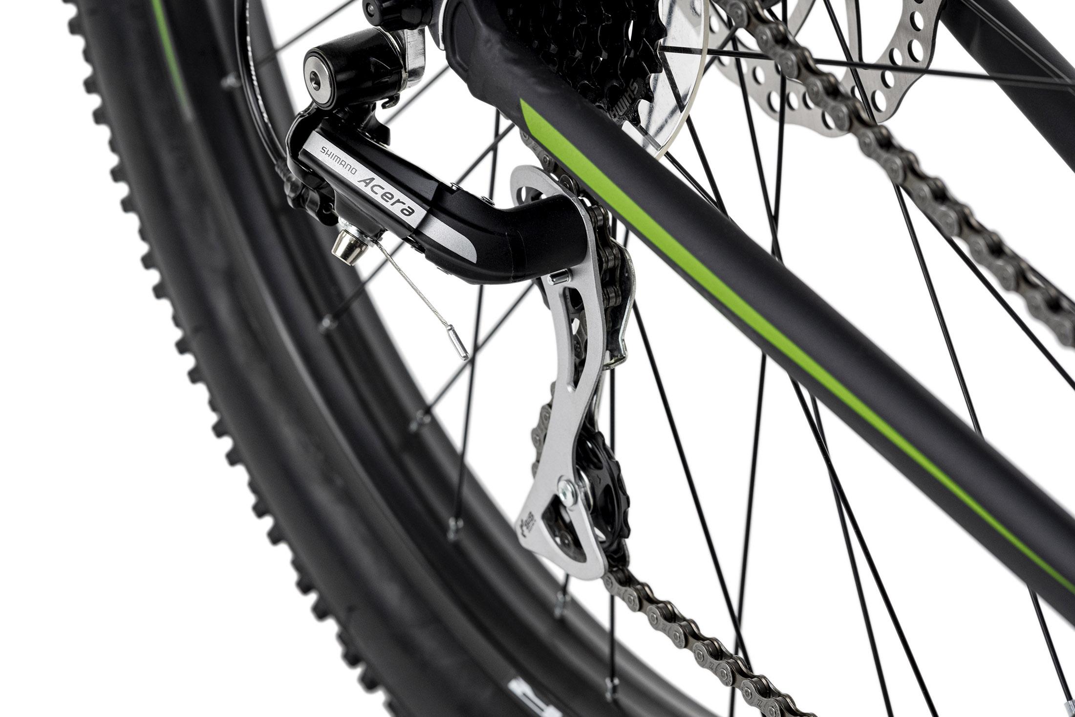 Mountainbike Hardtail 27,5 Zoll Plus 24 Gänge - Schwarz, Basics, Metall (180/70/80cm) - KS Cycling