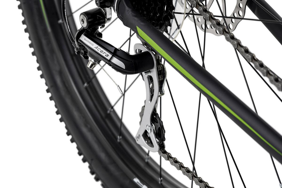 Mountainbike Hardtail 27,5 Zoll Xceed 24 Gänge - Schwarz, Basics, Metall (180/70/80cm) - KS Cycling