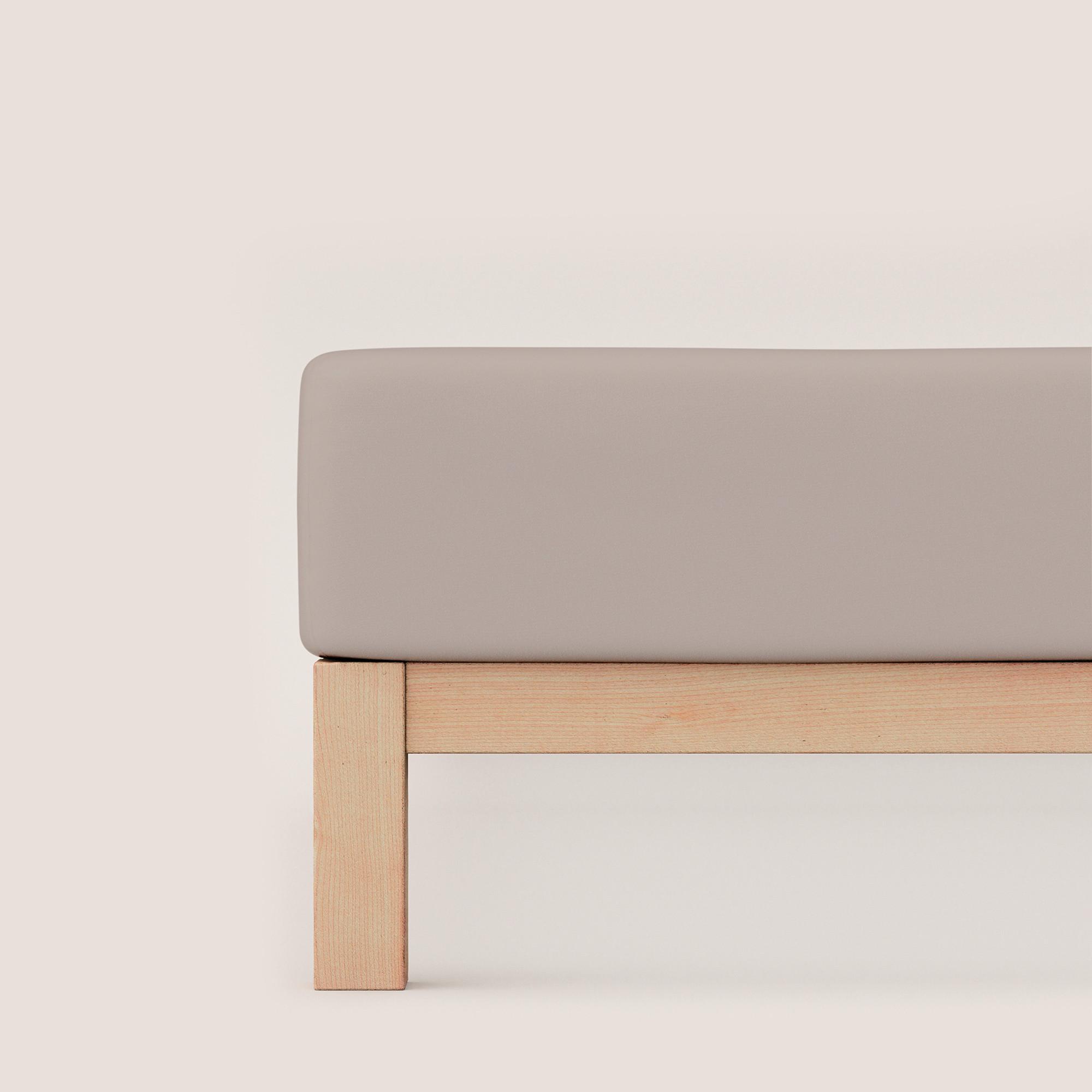 Spannleintuch Jersey Braun 200-220x240 Cm - Braun, Basics, Textil (200-220/240cm) - Schlafgut