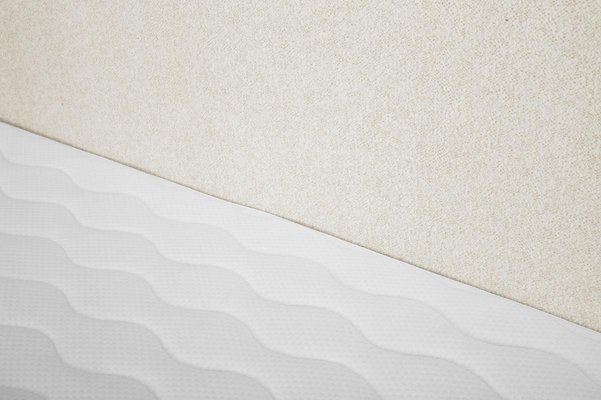 Boxspringbett Mit Topper 160x200 Cm Linz, Creme - Creme/Schwarz, MODERN, Textil (160/200cm) - MID.YOU
