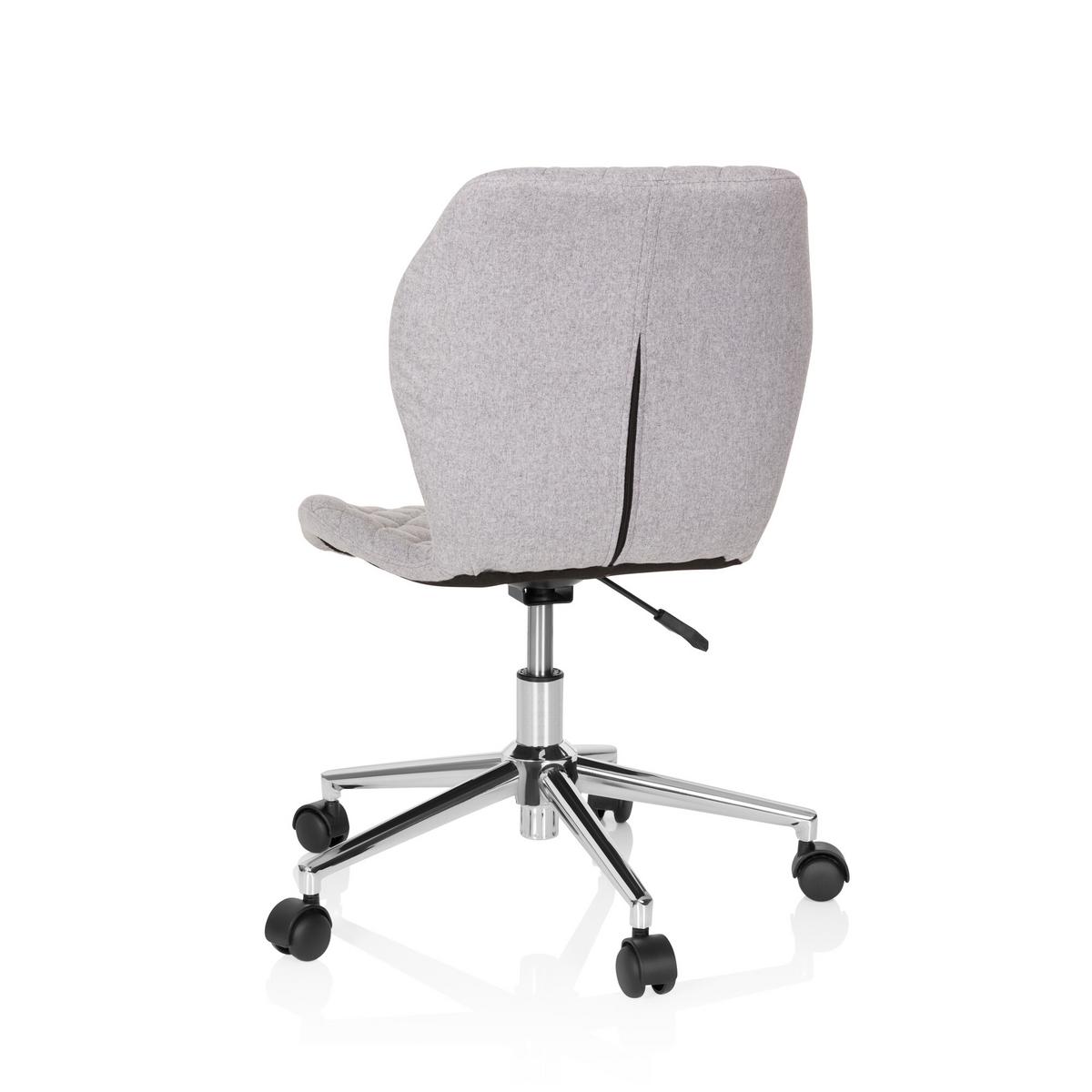 Jugenddrehstuhl Joy Ii Hellgrau - Hellgrau, Basics, Kunststoff/Textil (47/73-83/43cm) - MID.YOU