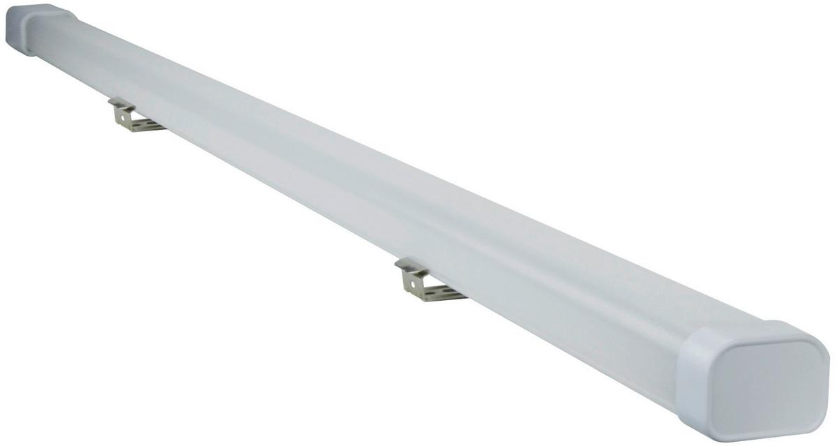 LED-Deckenleuchte L: 150 cm, für In- und Outdoor - Weiß, Basics, Kunststoff (150/4,3/3,2cm)