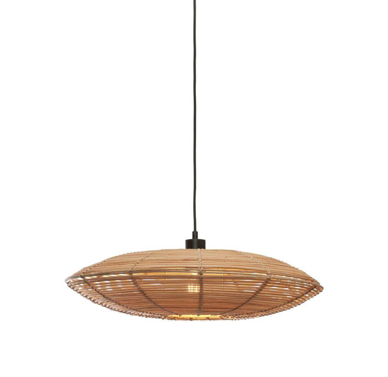 Hängeleuchte Tanami/H/5514/N - Naturfarben, Trend, Holz (55/55/14cm) - Good & Mojo