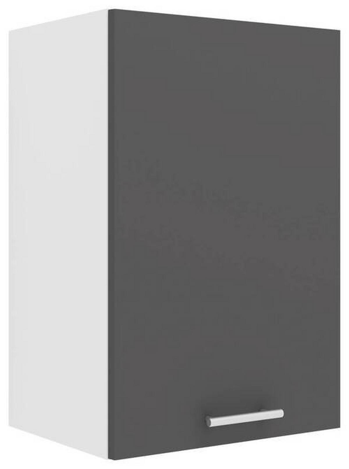 Küchenoberschrank Esilo B: 40 cm Anthrazit/Weiß - Anthrazit/Weiß, KONVENTIONELL, Holzwerkstoff (40/60/31cm) - MID.YOU