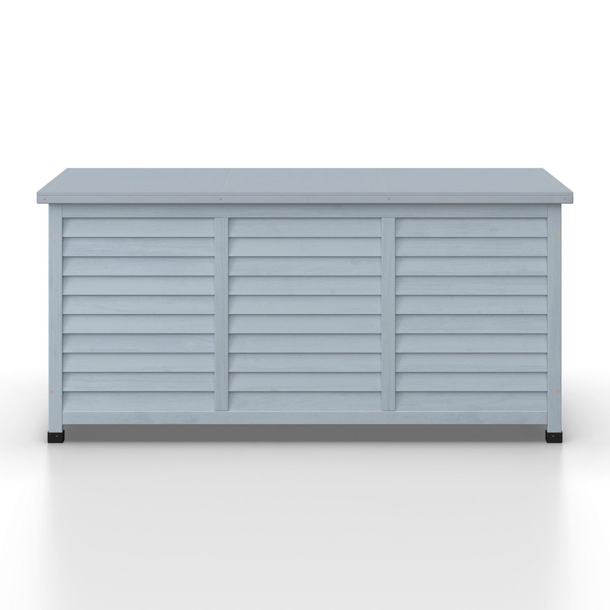 BOX NA VANKÚŠE JORIS - sivá, Modern, drevo (127/60/56cm) - Bessagi Garden