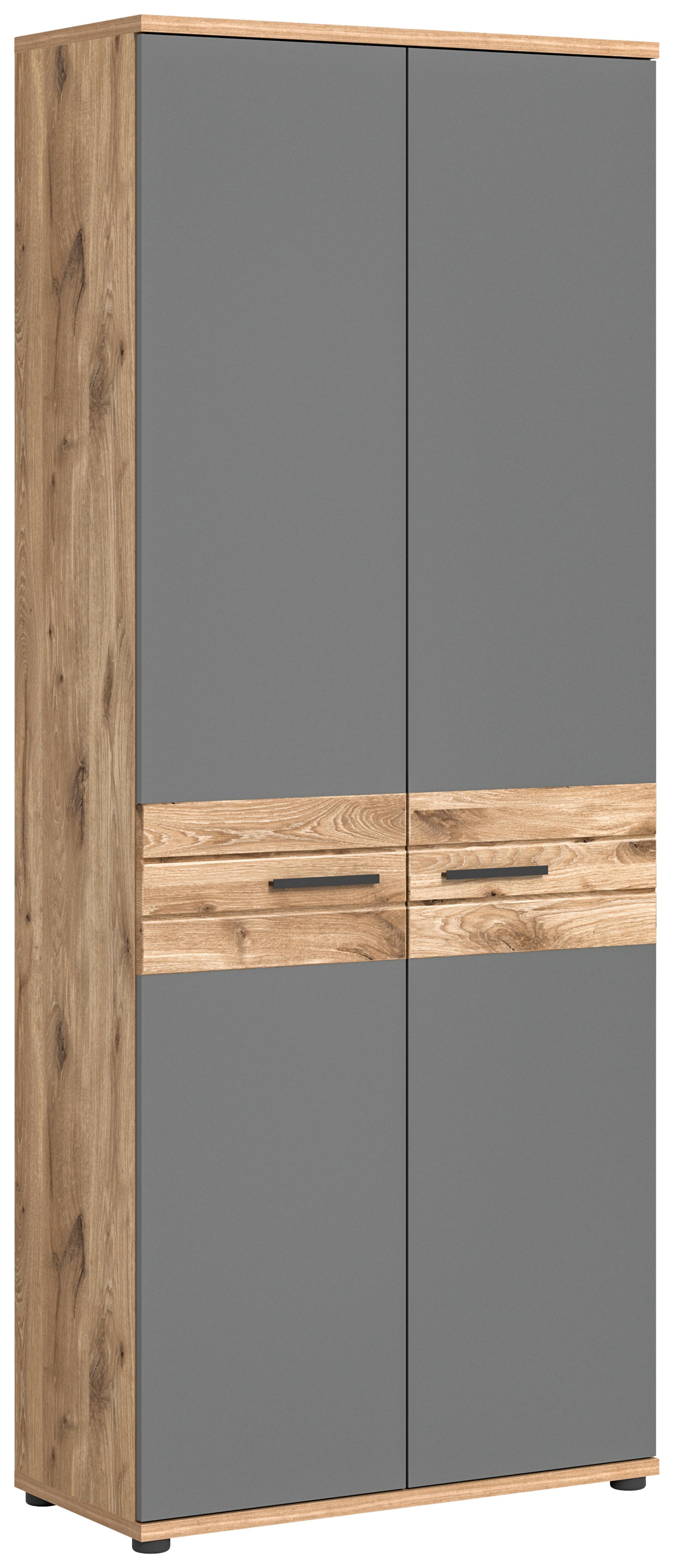 Mason B: 80 cm Nox Oak Mason - Holzwerkstoff (80/199/37cm) - MID.YOU