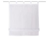 Raffrollo Ellora - Weiß, Basics, Textil (80cm)