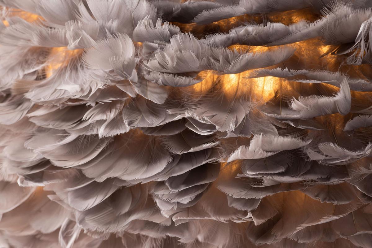 Hängeleuchte Nicola - Grau, Basics, Kunststoff (75/36/75cm) - P & B