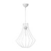 Hängeleuchte Jasmin H: 40 Cm 1-Flammig - Weiß, Trend, Metall (32/40/32cm) - Kayoom