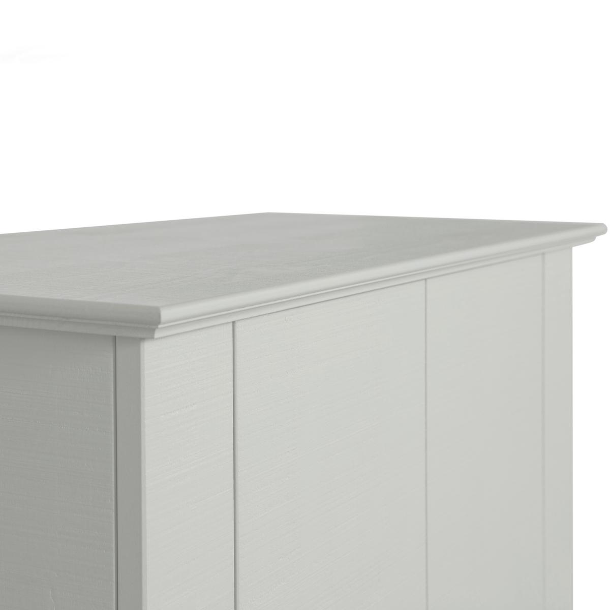 Kommode Gijs Hellgrau B: 85cm - Hellgrau, Design, Holz/Holzwerkstoff (85/142/38cm) - Livetastic