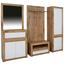 TÜKÖR Kashmir - Tölgyfa, modern (84/94/3.5cm) - James Wood TÜKÖR Kashmir - Tölgyfa, modern (84/94/3.5cm) - James Wood