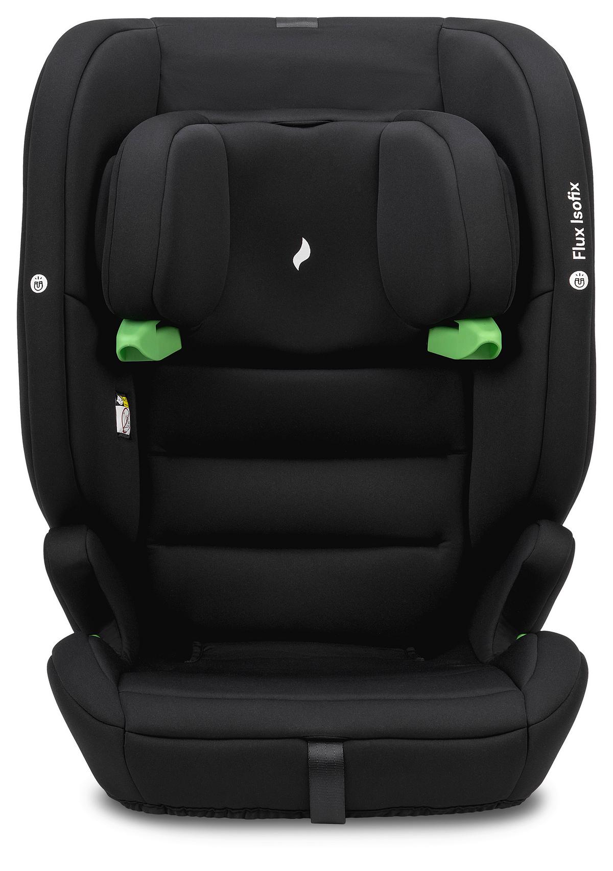 Kinderautositz Flux Isofix - Schwarz/Grau, Basics, Kunststoff/Textil (44/61.5/47cm) - Osann