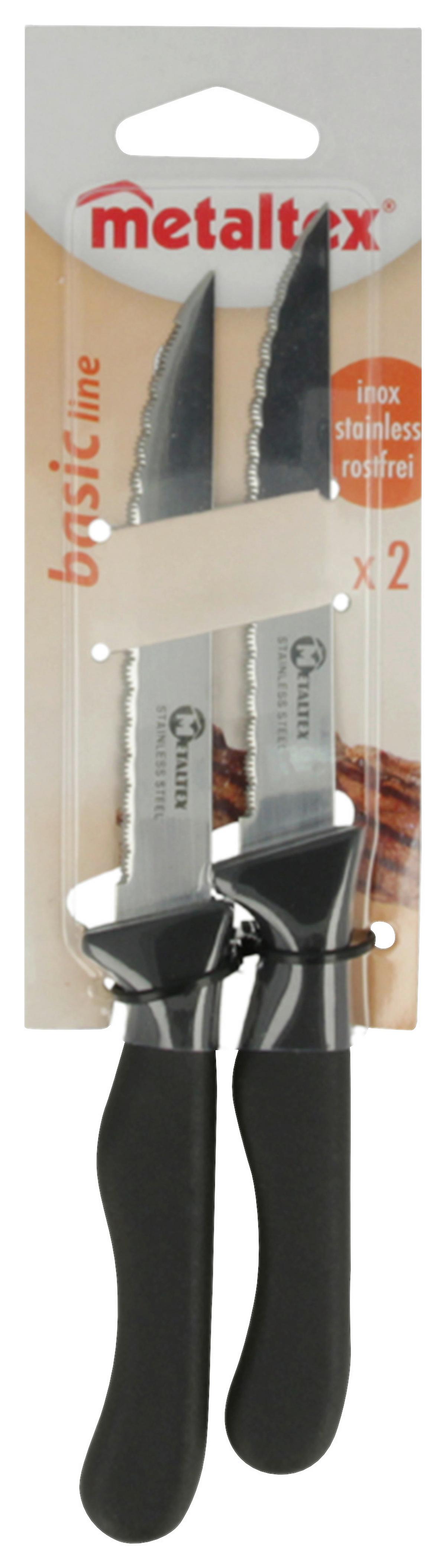 Steakvágó Késkészlet Basic Line - fém (6.8/25.2/1.6cm)