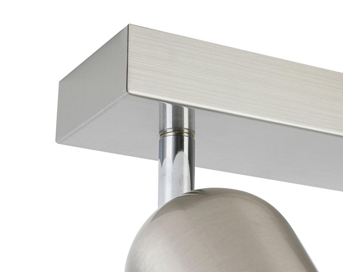 BODOVÉ SVÍTIDLO ERNESTINE - barvy chromu/barvy niklu, Romantický / Rustikální, kov/plast (26/7,5/14cm) - Mömax