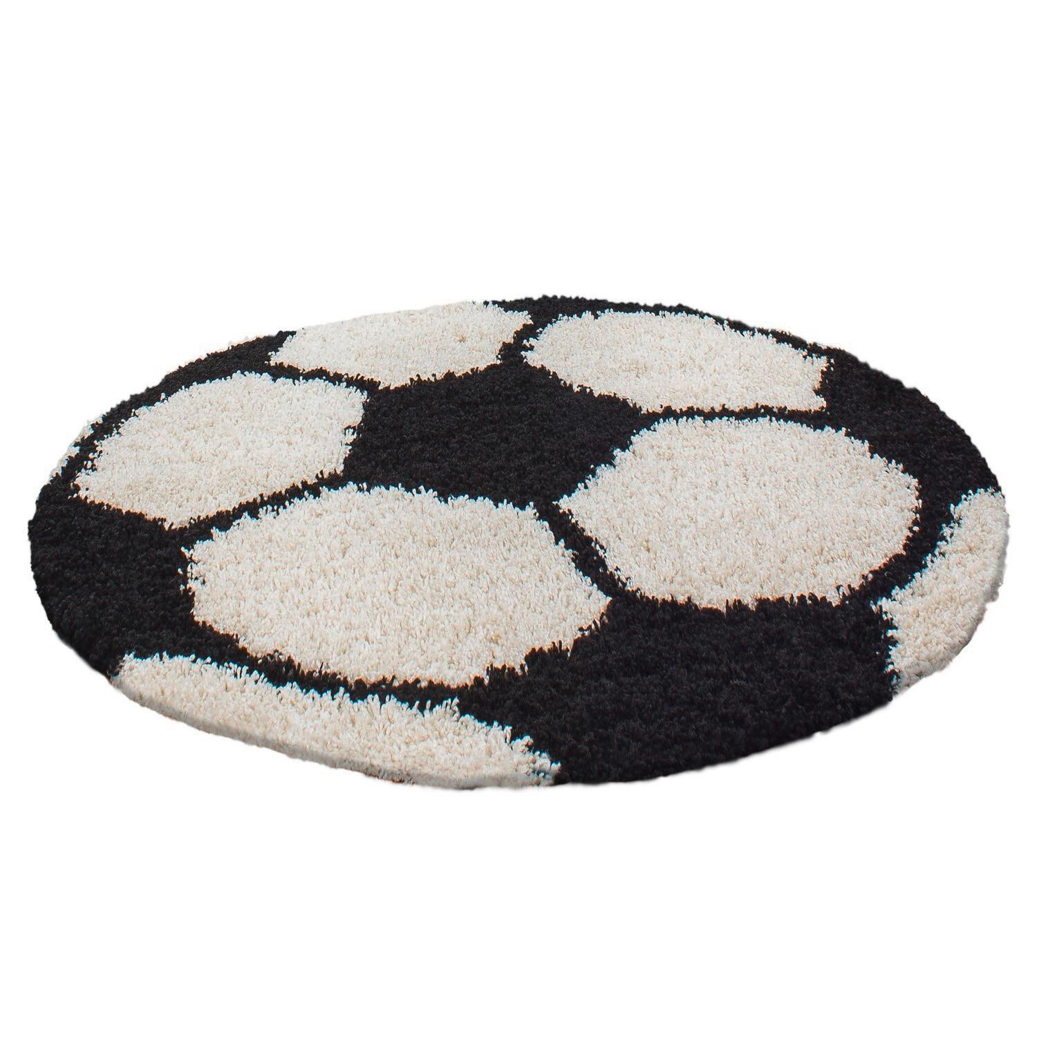 Kinderteppich Fun - Schwarz, Trend, Textil (120/120cm) - Ben'n'jen
