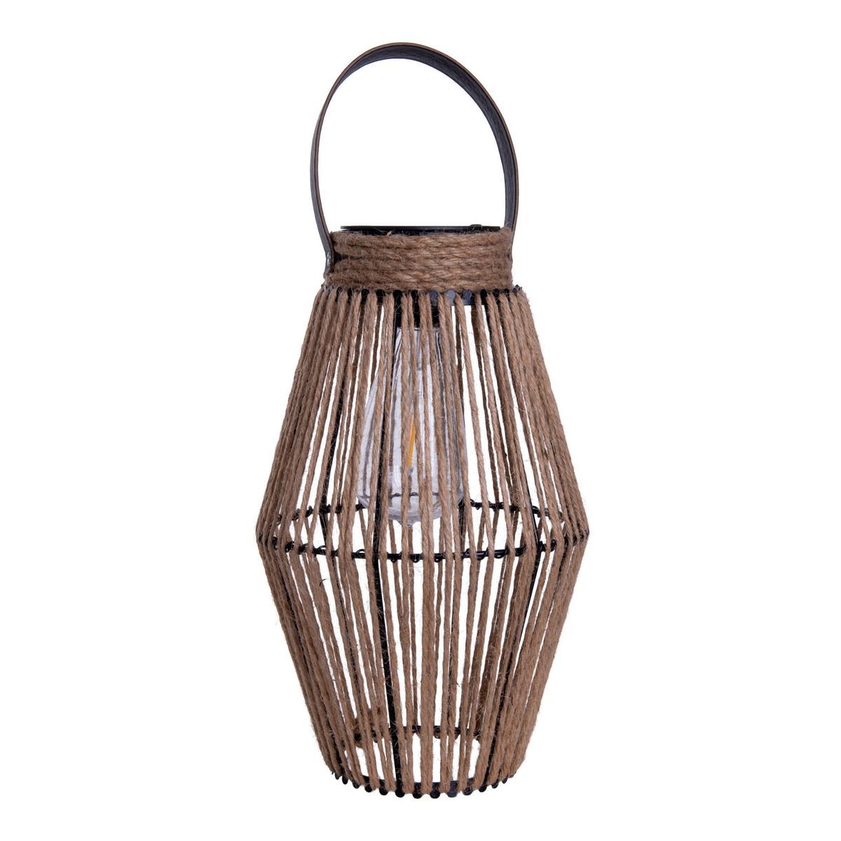 Solarleuchte 5293127 - Naturfarben, Basics, Kunststoff/Metall (18/18/30cm) - Näve