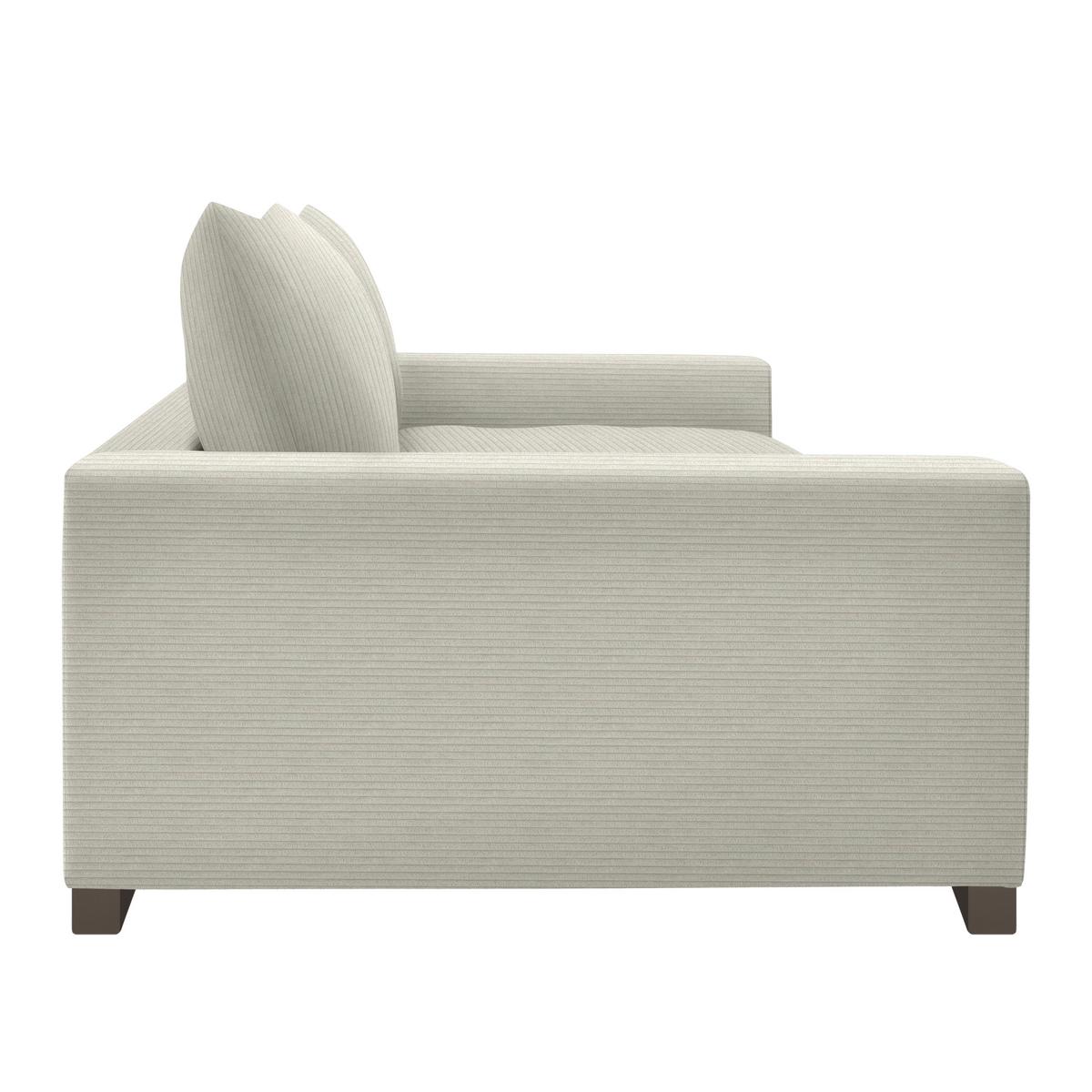 Mega pohovka PEDRO 1200, béžový manšestr - béžová, Moderní, kov/dřevo (261/83/124cm) - Mömax