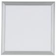 LED-Deckenleuchte Severin - Silberfarben/Weiß, MODERN, Kunststoff/Metall (30/30/5,5cm) - Luca Bessoni
