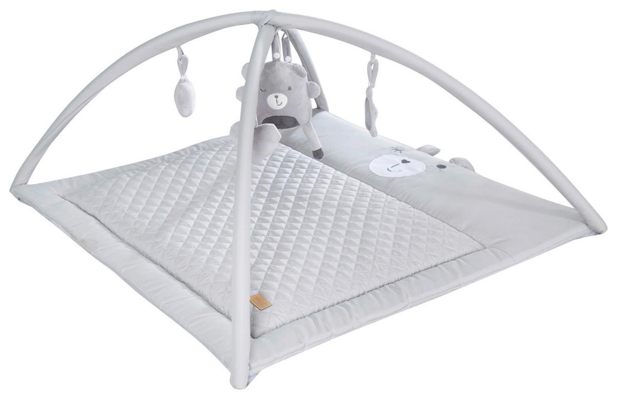 Wickelauflage Luna B: 85 Cm Silbergrau - Hellgrau, Basics, Textil (85/45/75cm) - Roba