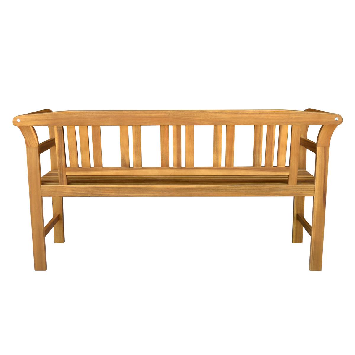 3-sitzer-bank Ph-Aca-3gb-Rose - Akaziefarben, Basics, Holz (157/48,5/82cm)