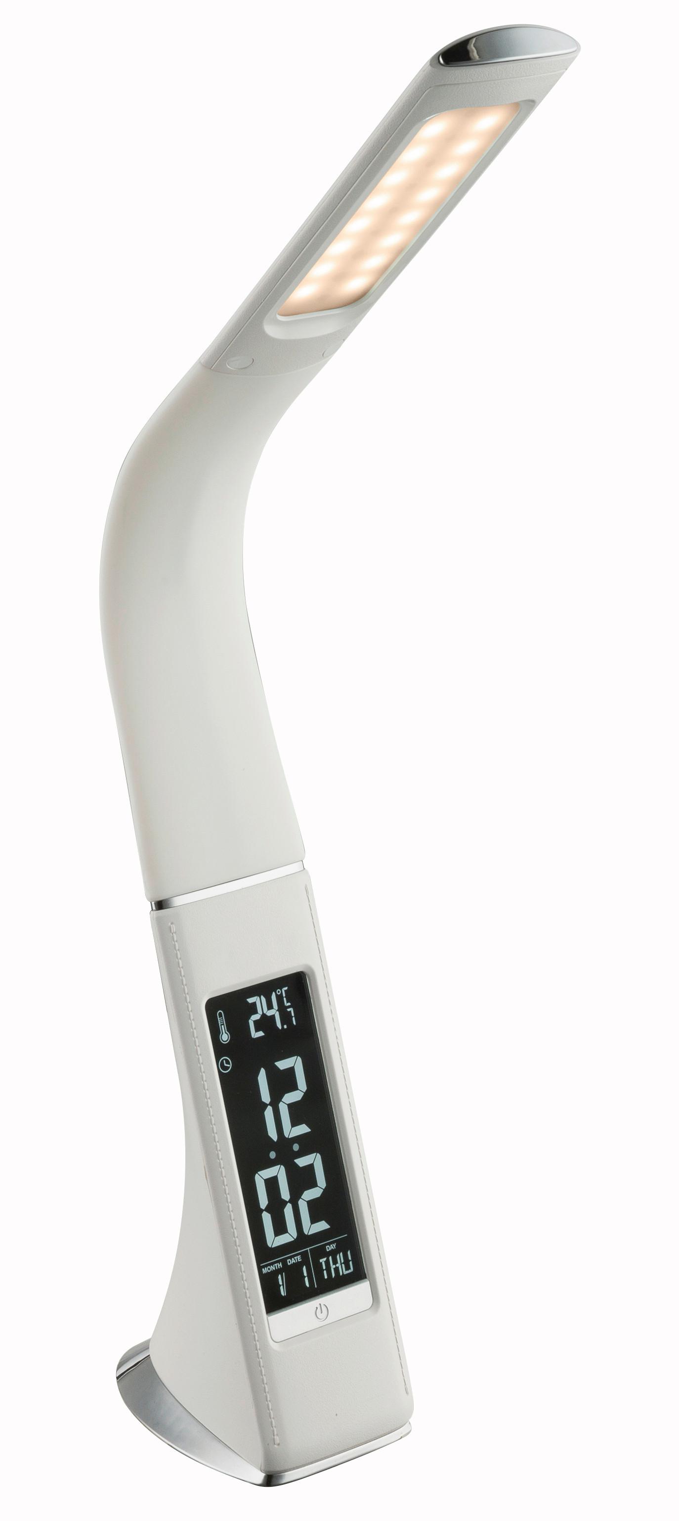 Led-tischleuchte 58333 Sophie - Weiß, Design, Kunststoff/Metall (25/7/50cm) - Globo