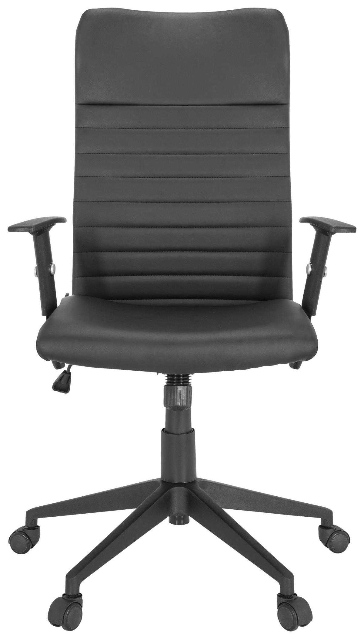 Drehstuhl Arton 30 Schwarz - Schwarz, MODERN, Kunststoff/Textil (72/115/55cm) - MID.YOU