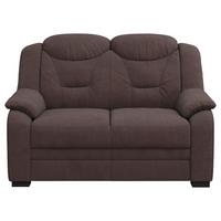 Dvojmiestna pohovka MARCUS, hnedá ženilka - hnedá/čierna, Basics, textil/plast (138/99/99cm) - MID.YOU