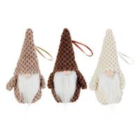 Dekohänger Alex - Hellbraun/Dunkelbraun, KONVENTIONELL, Kunststoff (9/5,5/17cm)